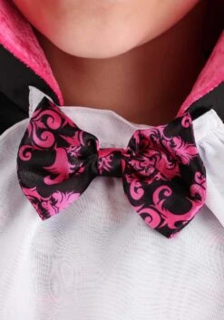 Pink Vampire Costume For Girls -Halloween Costumes Shop girls pink vampire costume alt 5