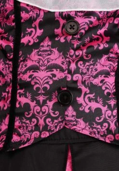 Pink Vampire Costume For Girls -Halloween Costumes Shop girls pink vampire costume alt 6