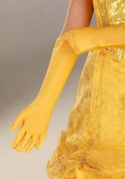 Girl's Beauty And The Beast Premium Belle Costume Dress -Halloween Costumes Shop girls premium belle costume alt 7