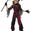 Girl's Psycho Jester Costume