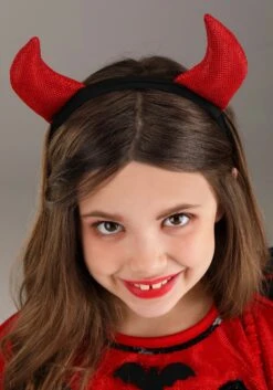 Sparkling Devil Dress Costume For Girls 8 Sparkling Devil Dress Costume For Girls -Halloween Costumes Shop girls sparkling devil dress costume alt 2