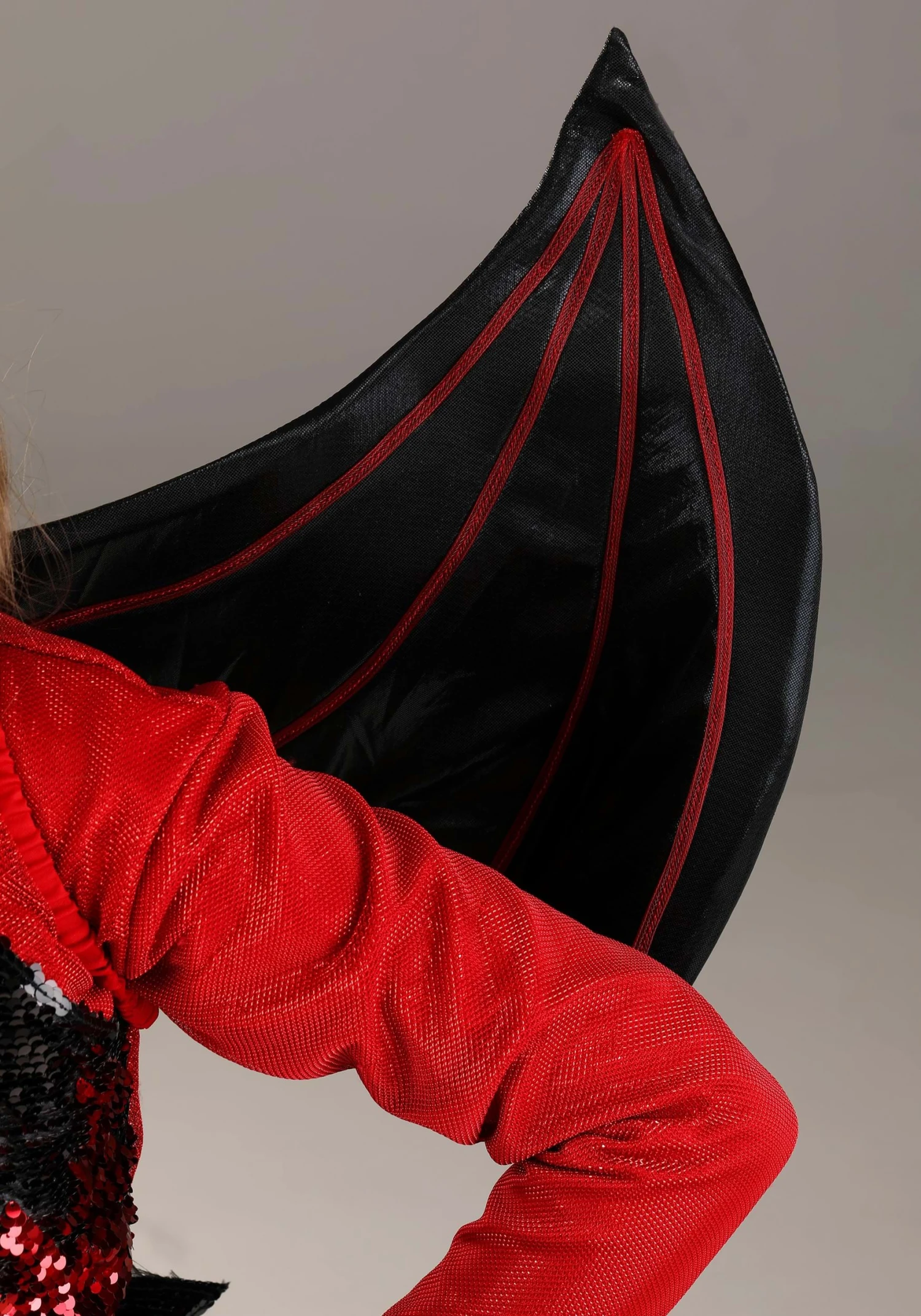 Sparkling Devil Dress Costume For Girls 5 Sparkling Devil Dress Costume For Girls - Image 5