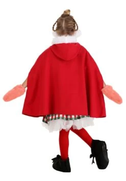 Girl's Dr. Seuss Storybook Cindy Lou Who Costume Dress -Halloween Costumes Shop girls storybook christmas girl costume alt 8