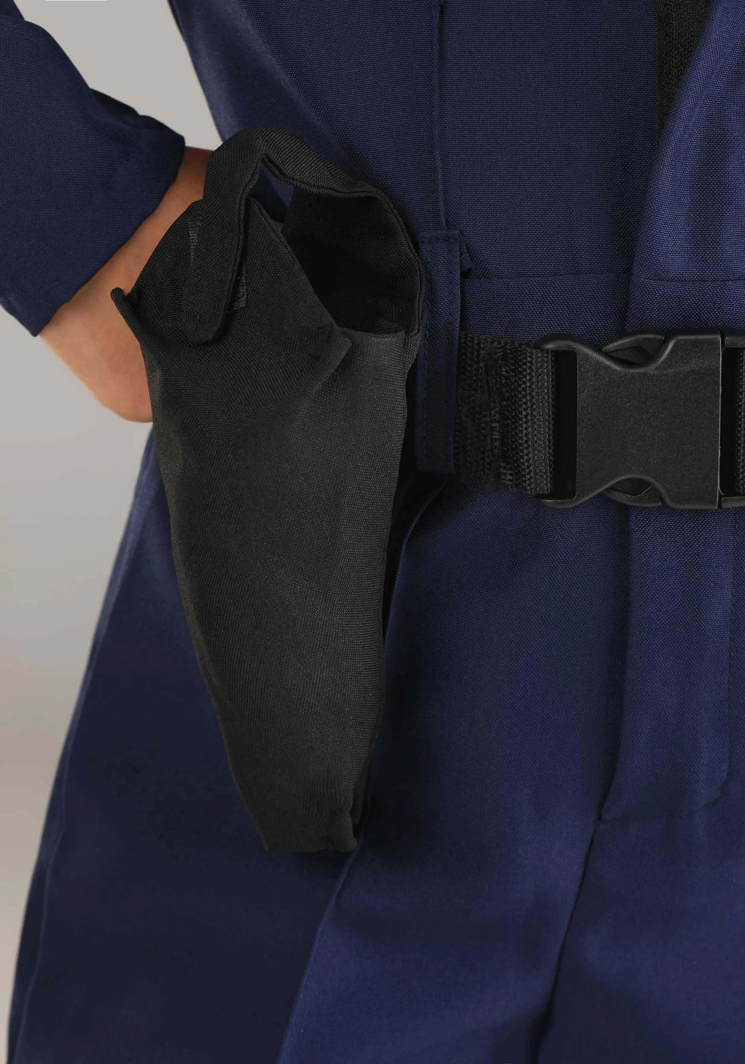 Girl's Tactical Cop Jumpsuit Costume 5 Girl's Tactical Cop Jumpsuit Costume - Image 5