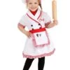 Toddler Fresh Chef Costume For Girls