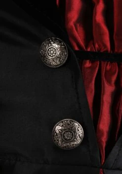 Victorian Vampiress Costume For Girls -Halloween Costumes Shop girls victorian vampiress costume alt 4