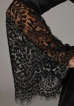 Victorian Vampiress Costume For Girls -Halloween Costumes Shop girls victorian vampiress costume alt 5