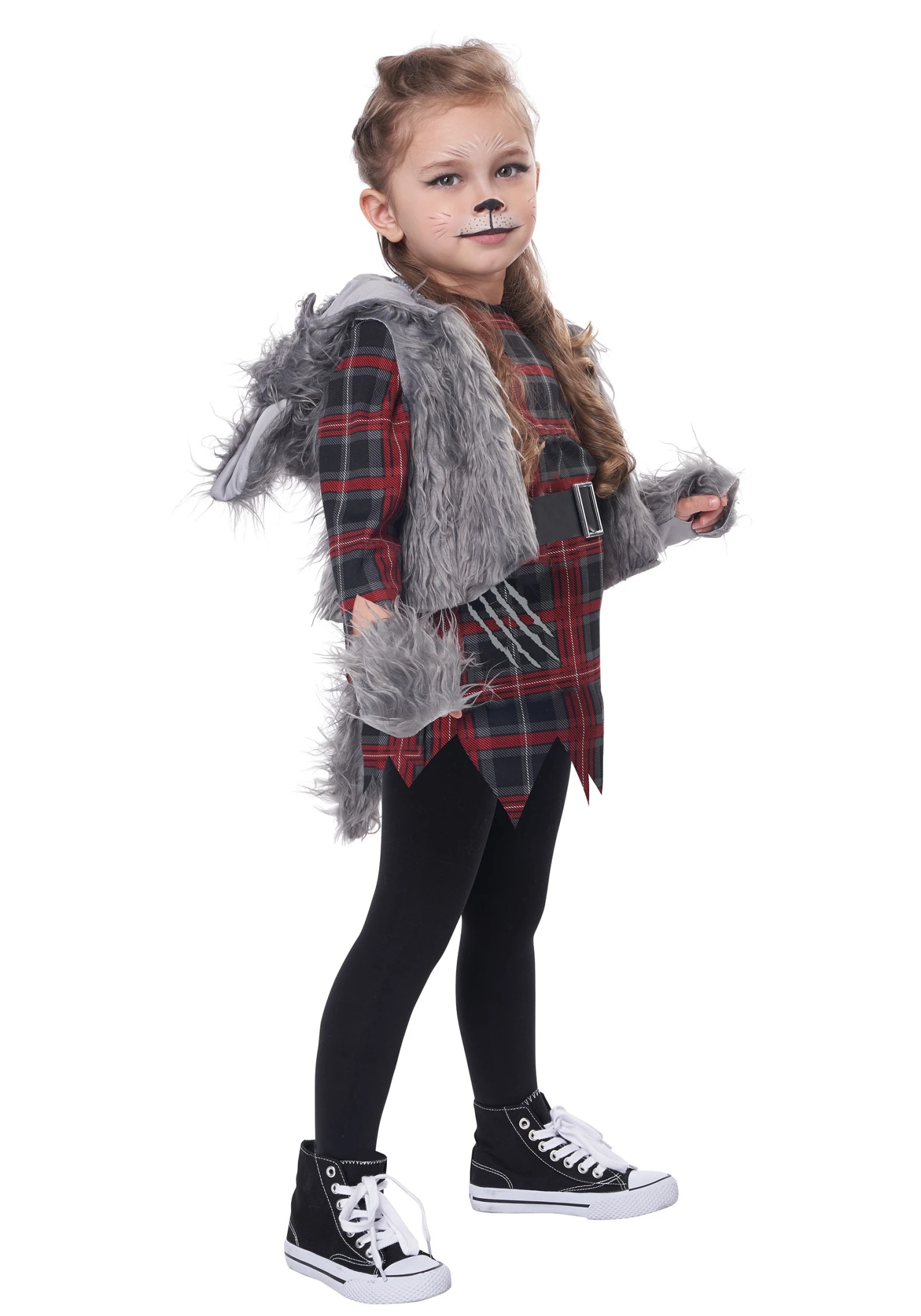 Wee Wolf Costume For Girls 3 Wee Wolf Costume For Girls - Image 3