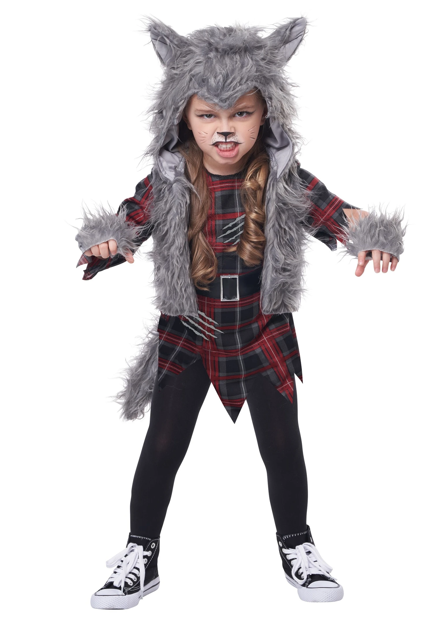 Wee Wolf Costume For Girls 1 Wee Wolf Costume For Girls