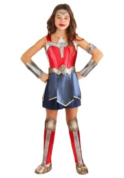 Wonder Woman 84 Girls Costume -Halloween Costumes Shop girls wonder woman 84 costume alt 2