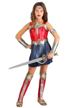 Wonder Woman 84 Girls Costume -Halloween Costumes Shop girls wonder woman 84 costume alt 7