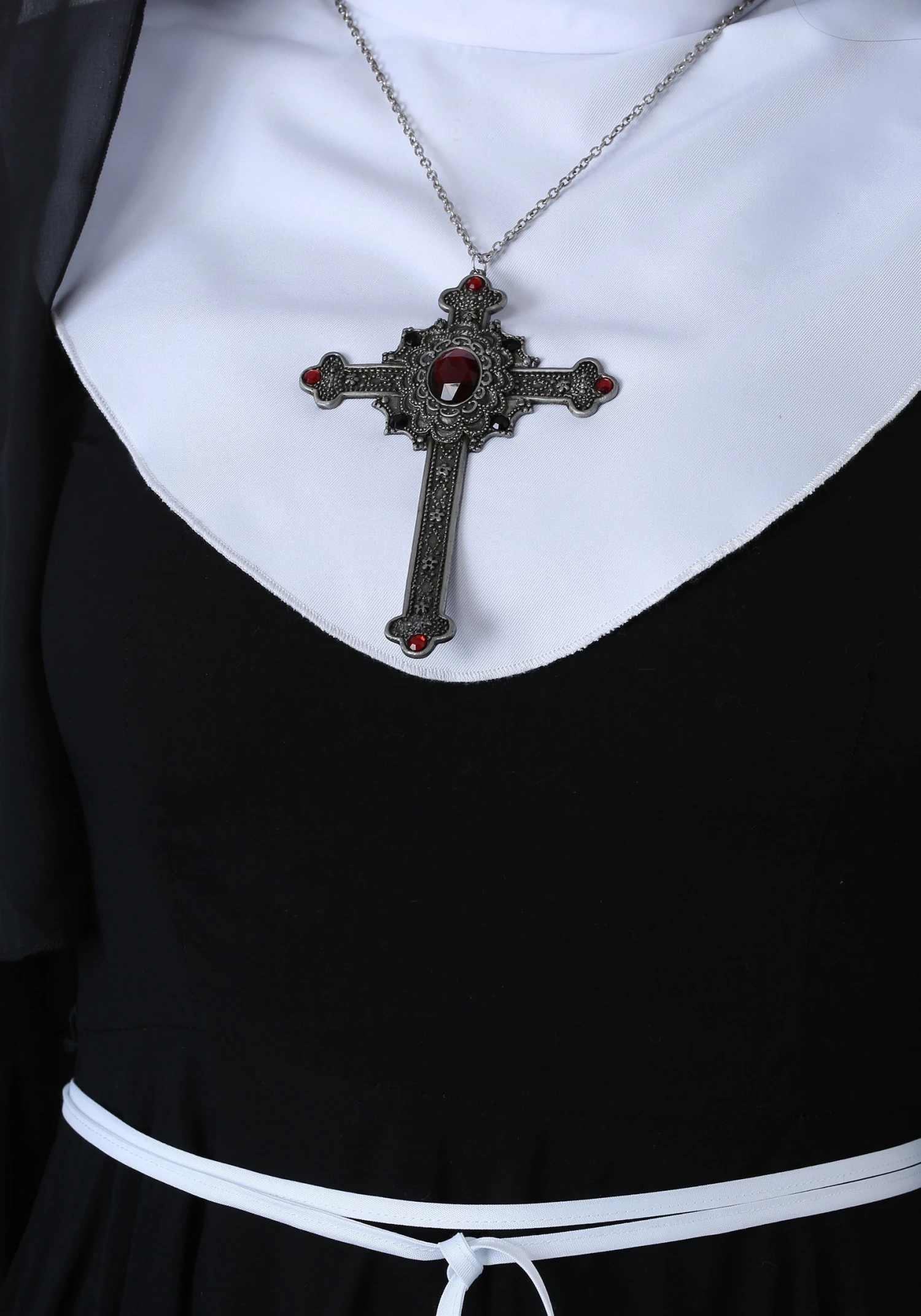 Nun Gothic Cross Necklace 3 Nun Gothic Cross Necklace - Image 3