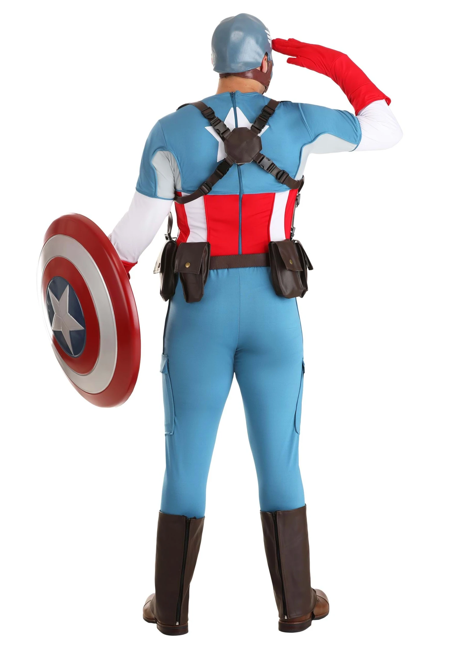 Captain America Grand Heritage Men's Costume 12 Captain America Grand Heritage Men's Costume - Image 12