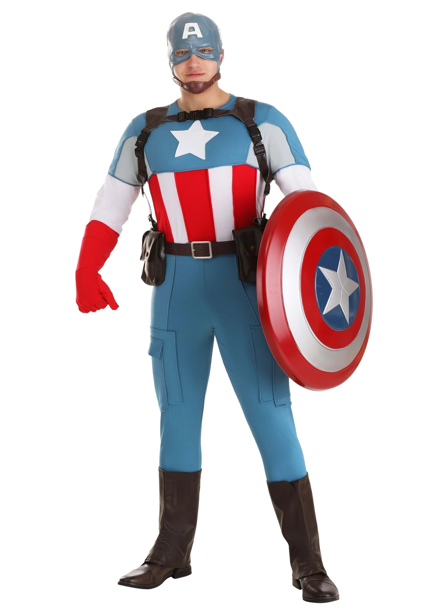 Captain America Grand Heritage Men's Costume 13 Captain America Grand Heritage Men's Costume - Image 13