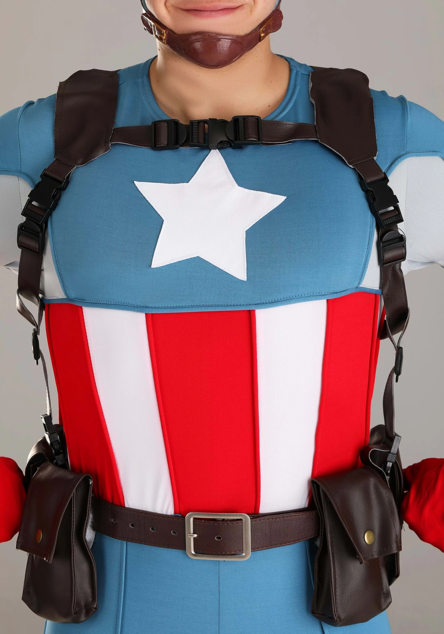 Captain America Grand Heritage Men's Costume 5 Captain America Grand Heritage Men's Costume - Image 5