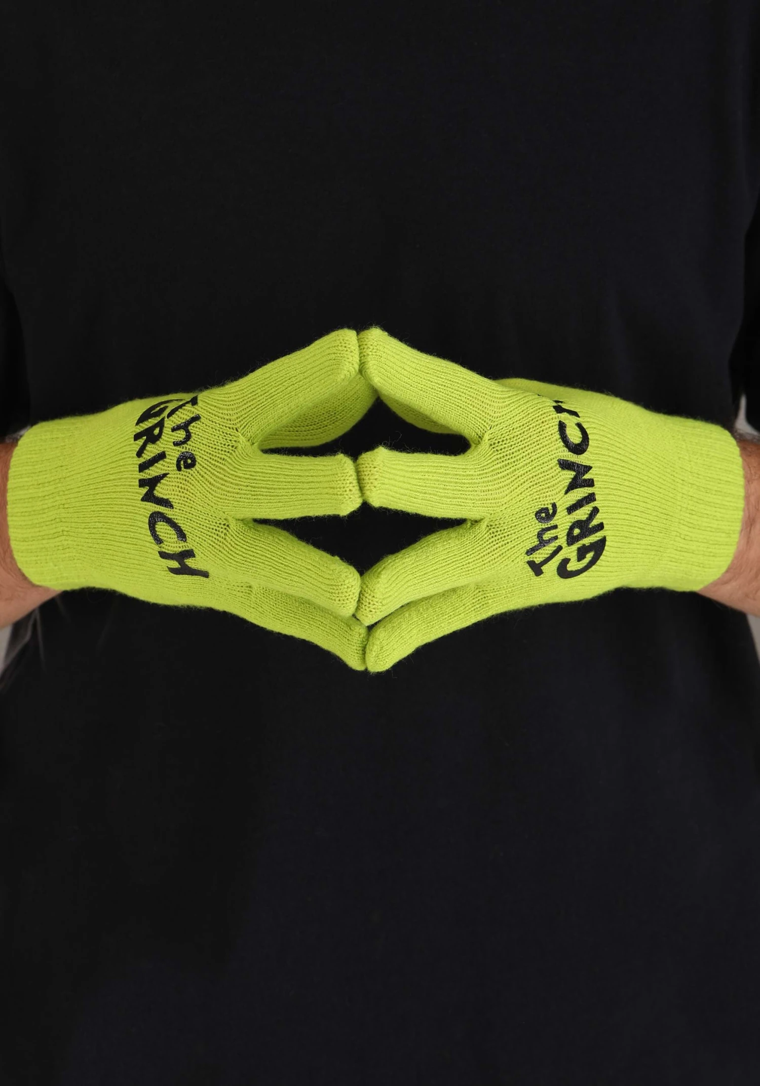 Grinch Hat & Gloves Set For Adults 3 Grinch Hat & Gloves Set For Adults - Image 3