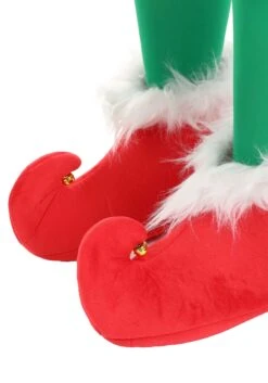 Red Elf Shoes For Adults -Halloween Costumes Shop grinch elf shoes alt 2