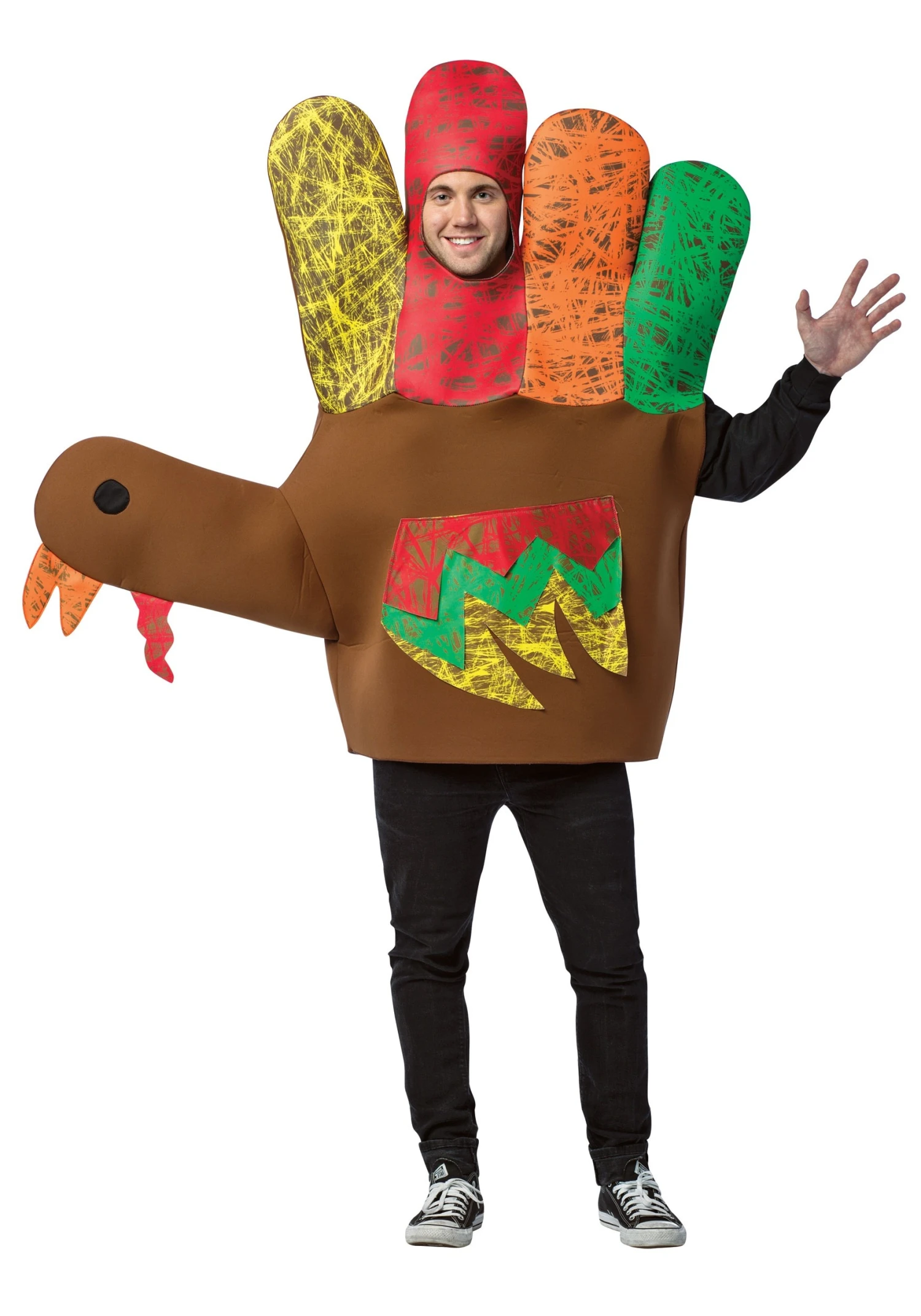 Adult Hand Turkey Costume 1 Adult Hand Turkey Costume