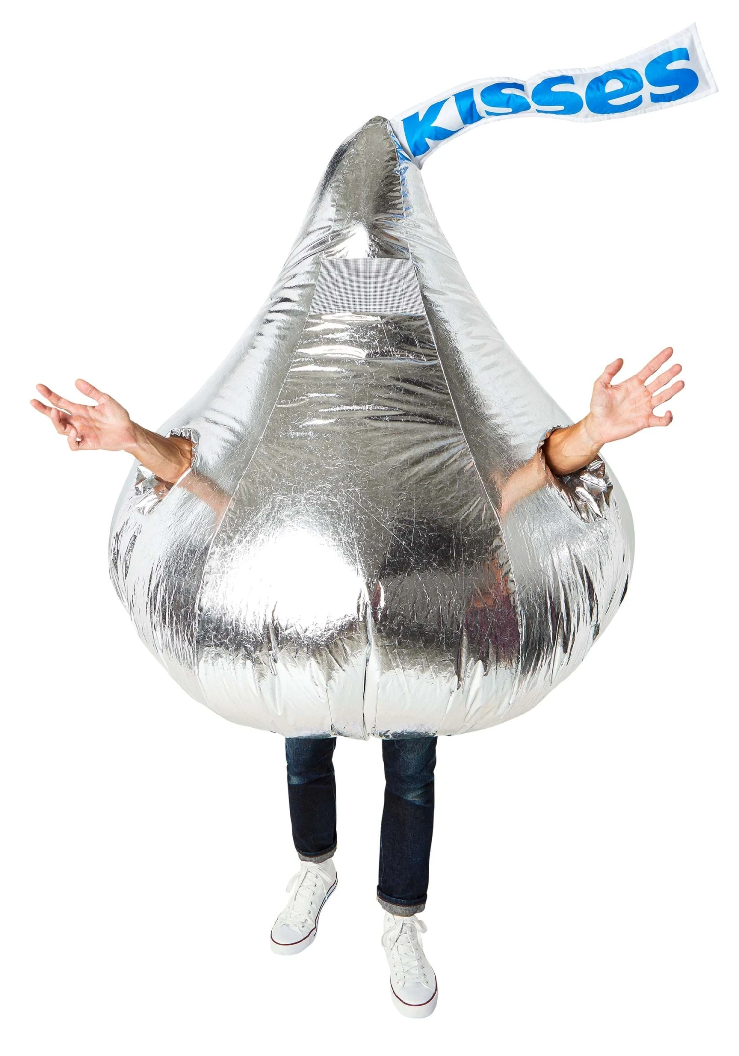 Hershey Kiss Inflatable Costume For Adults 1 Hershey Kiss Inflatable Costume For Adults