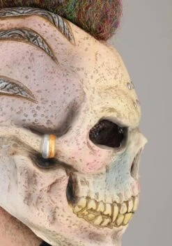 Hot Rod Skeleton Biker Mask For Adults 7 Hot Rod Skeleton Biker Mask For Adults -Halloween Costumes Shop hot rod skeleton biker mask alt 3