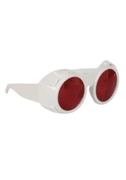 White/Red | Hyper Vision Goggles -Halloween Costumes Shop hyper vision goggles white red alt 3