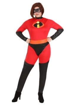 Disguise Incredibles 2 Classic Mrs. Incredible Women's Costume -Halloween Costumes Shop incredibles 2 classic adult mrs incredible costum alt 3
