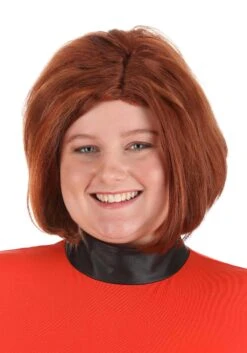 Disney Incredibles Mrs. Incredible Wig 5 Disney Incredibles Mrs. Incredible Wig -Halloween Costumes Shop incredibles womens adult mrs incredible wig alt 2