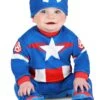 JAZWARES Captain America Steve Rogers Costume For Infants