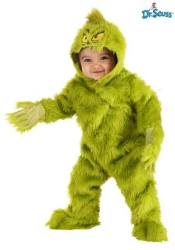 Classic Grinch Jumpsuit Infant Costume