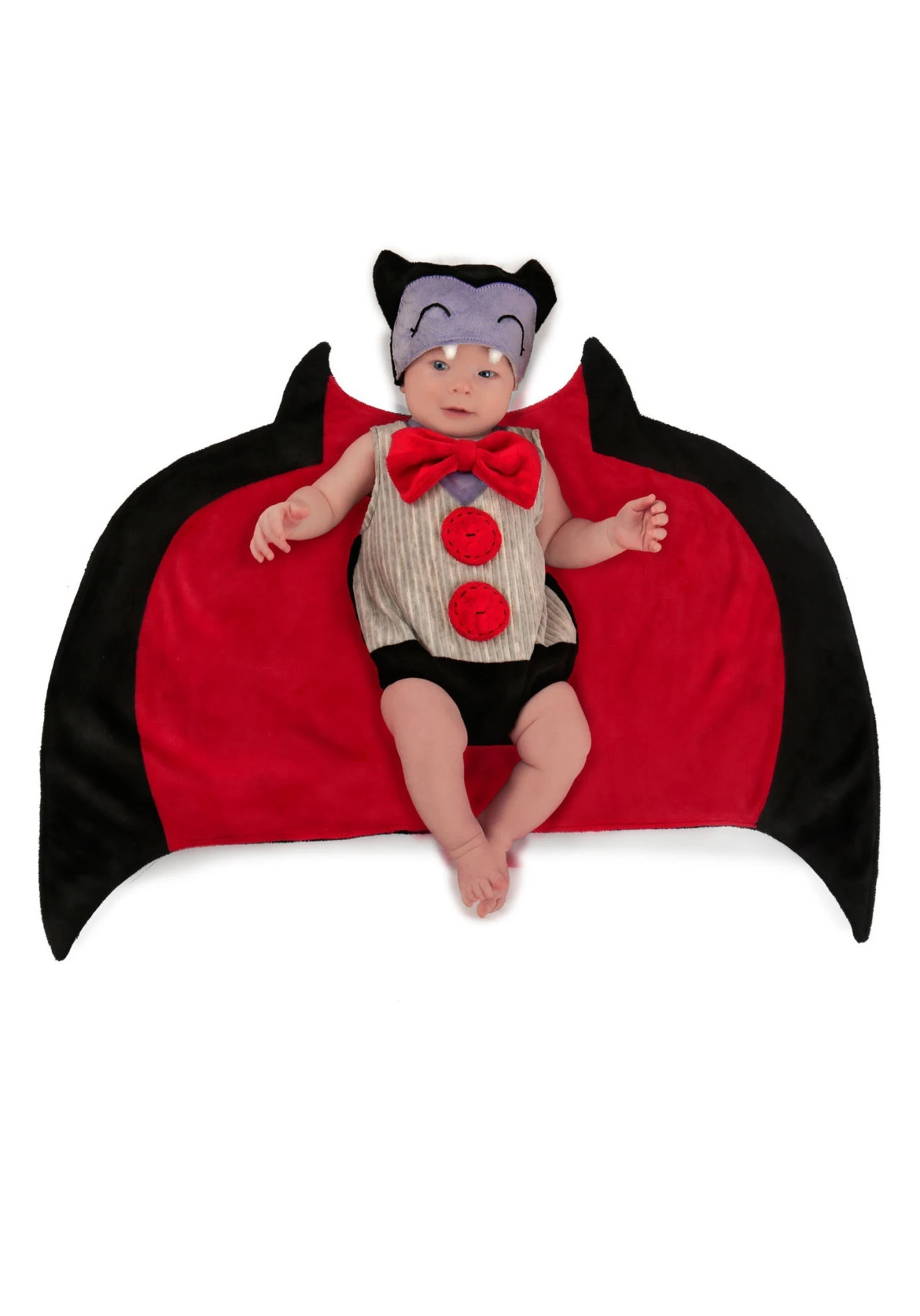 Infant Drooly Dracula Swaddle Costume 1 Infant Drooly Dracula Swaddle Costume