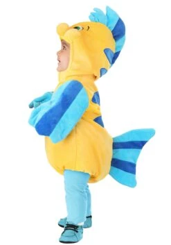 Disney The Little Mermaid Infant Flounder Costume 11 Disney The Little Mermaid Infant Flounder Costume -Halloween Costumes Shop infant flounder costume alt 5