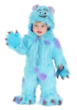 Disney Monsters Inc Hooded Sulley Costume For Infants -Halloween Costumes Shop infant hooded monsters inc sulley costume alt 3