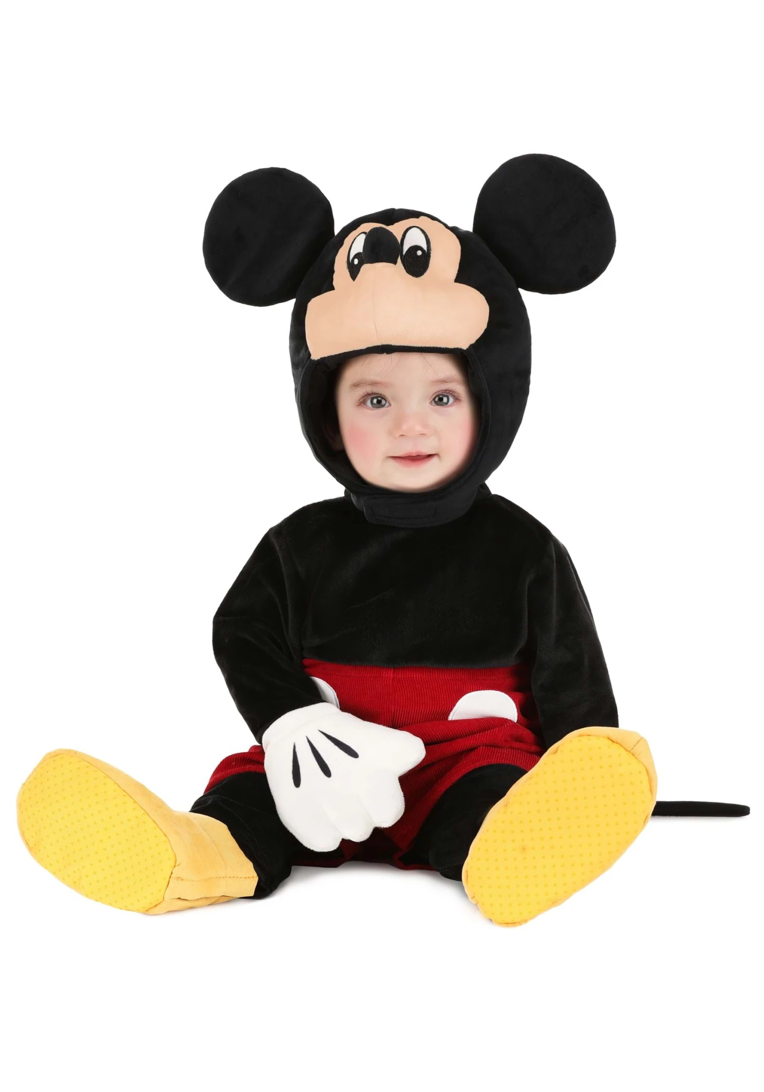 Snuggly Disney Mickey Mouse Baby Costume 2 Snuggly Disney Mickey Mouse Baby Costume - Image 2
