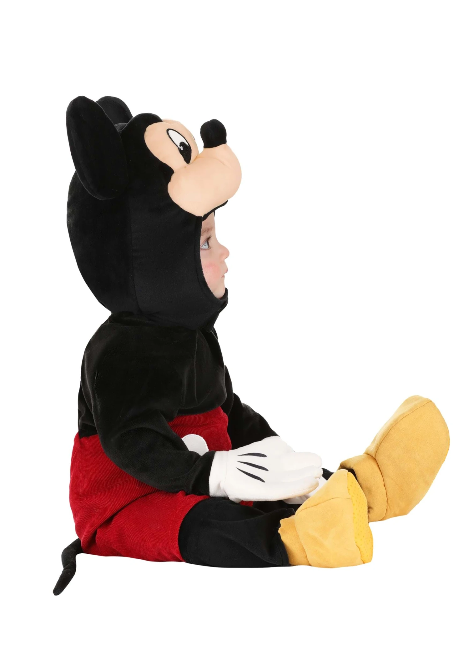 Snuggly Disney Mickey Mouse Baby Costume 5 Snuggly Disney Mickey Mouse Baby Costume - Image 5