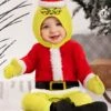 Infant The Grinch Santa Costume For Infants