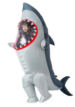 Inflatable Shark Costume For Adults