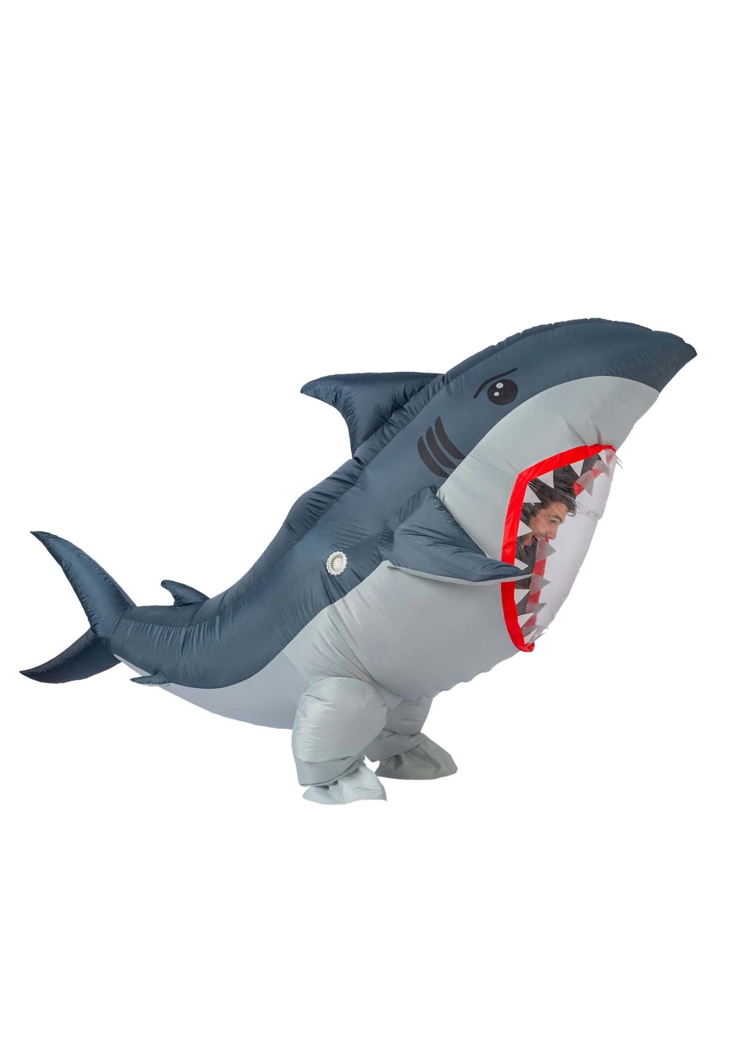 Inflatable Shark Costume For Adults 2 Inflatable Shark Costume For Adults - Image 2