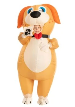 Inflatable Dog Costume For Kids -Halloween Costumes Shop inflatable child dog costume alt 2