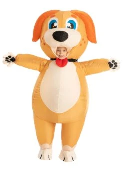 Inflatable Dog Costume For Kids -Halloween Costumes Shop inflatable child dog costume alt 3
