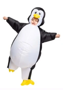 Inflatable Penguin Costume For Kids -Halloween Costumes Shop inflatable child penguin costume alt 2
