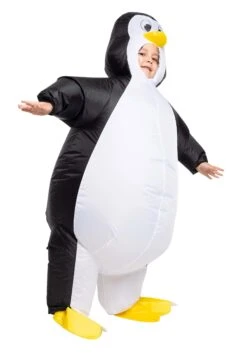 Inflatable Penguin Costume For Kids -Halloween Costumes Shop inflatable child penguin costume alt 3
