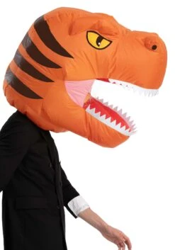 Inflatable T-Rex Bobblehead -Halloween Costumes Shop inflatable dinosaur bobblehead alt 2