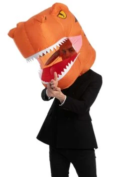 Inflatable T-Rex Bobblehead -Halloween Costumes Shop inflatable dinosaur bobblehead alt 3