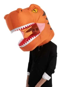 Inflatable T-Rex Bobblehead -Halloween Costumes Shop inflatable dinosaur bobblehead alt 4