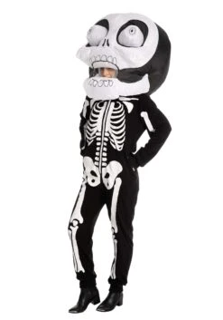 Adult Inflatable Skull Bobblehead Costume Mask 8 Adult Inflatable Skull Bobblehead Costume Mask -Halloween Costumes Shop inflatable skull bobblehead alt 2