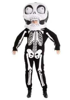 Adult Inflatable Skull Bobblehead Costume Mask 9 Adult Inflatable Skull Bobblehead Costume Mask -Halloween Costumes Shop inflatable skull bobblehead alt 3