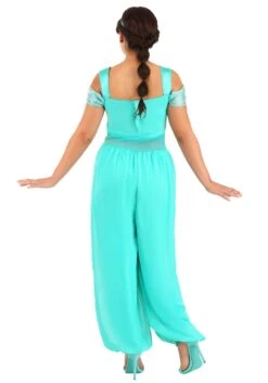 Disguise Deluxe Disney Aladdin Jasmine Women's Costume -Halloween Costumes Shop jasmine deluxe adult costume alt 2