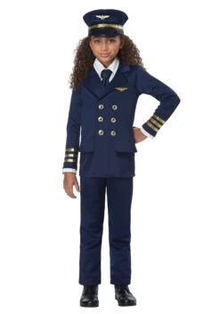 Airline Pilot Kids Costume