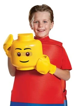 Disguise Basic Lego Guy Costume For Kids -Halloween Costumes Shop kids basic lego guy costume alt 4