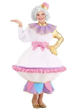 Mrs. Potts Costume For Kids From Disney's Beauty And The Beast -Halloween Costumes Shop kids beauty and the beast mrs potts costume alt 2